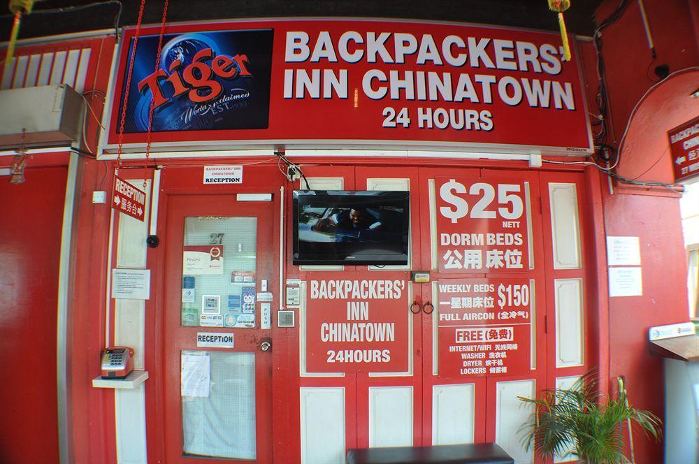 Backpackers' Inn Chinatown Singapur Exteriér fotografie